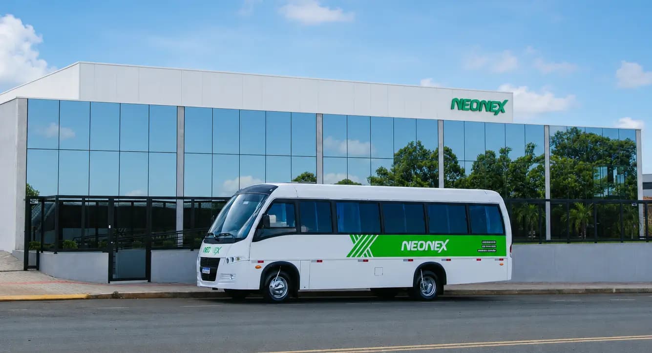 Linha de produção eletrônica da Neonex