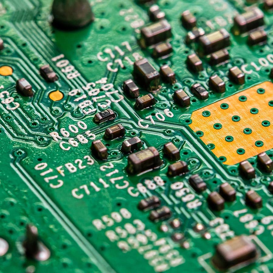 Processo de montagem eletrônica da Neonex